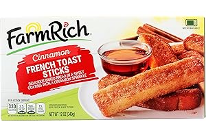 FARM RICH RICH PRODUCTS Farm Cinnamon French Toast Sticks, 7.81 lb (frozen)