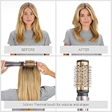 BaByliss Air Styler 1000W All in One Hair Dryer Brush 4 Attachments Copper Grey view 4