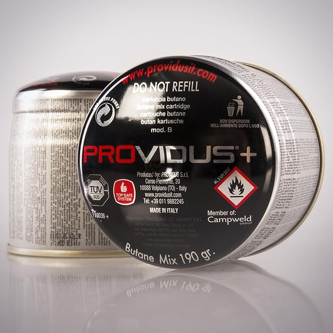 Gaskartusche Butan/Propan - 190 gr. - 5 Stück