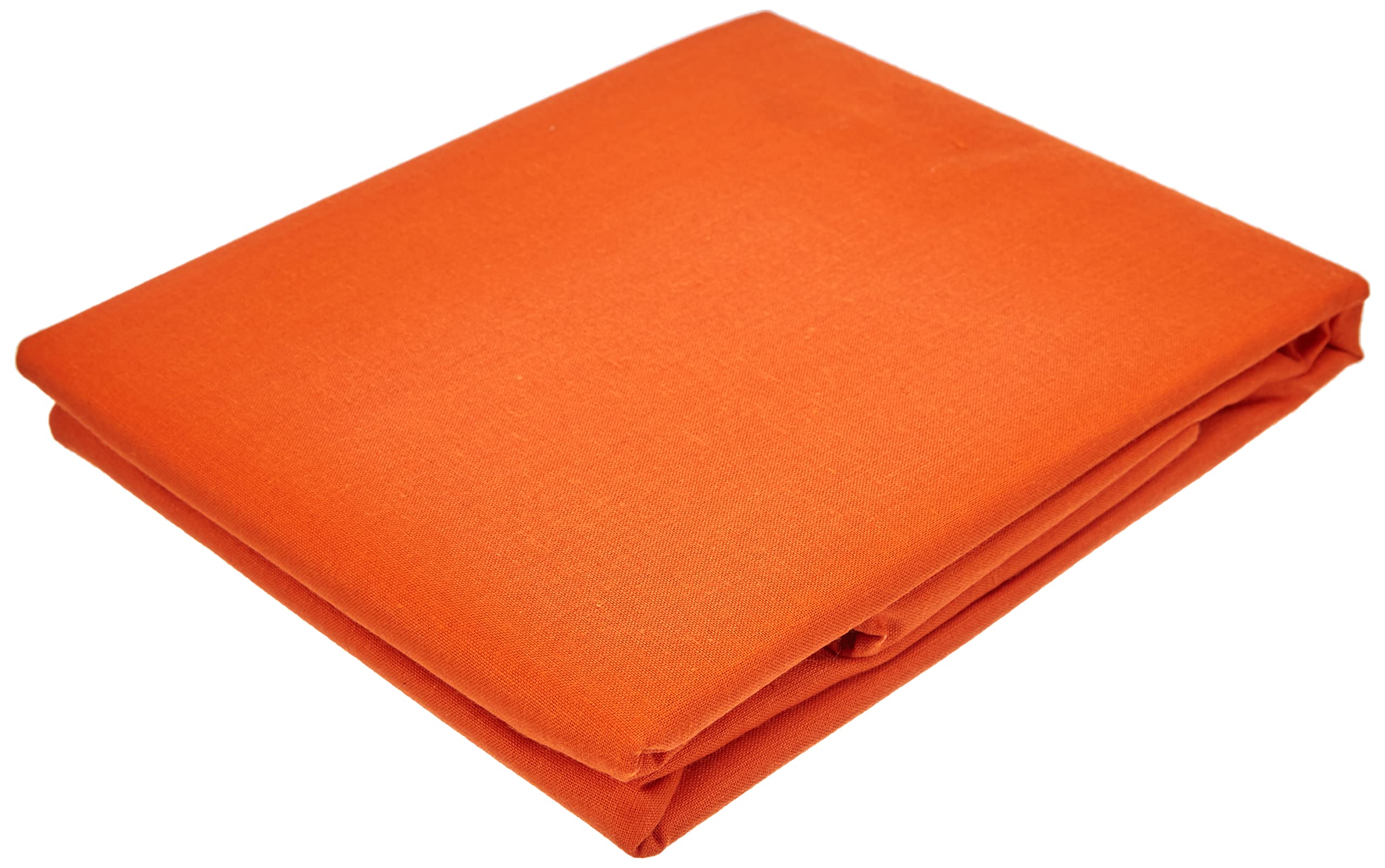 Miracle Home. Pillowcase, anti-peeling, soft and comfortable, 50% cotton, 50% polyester. Bed 150. Orange