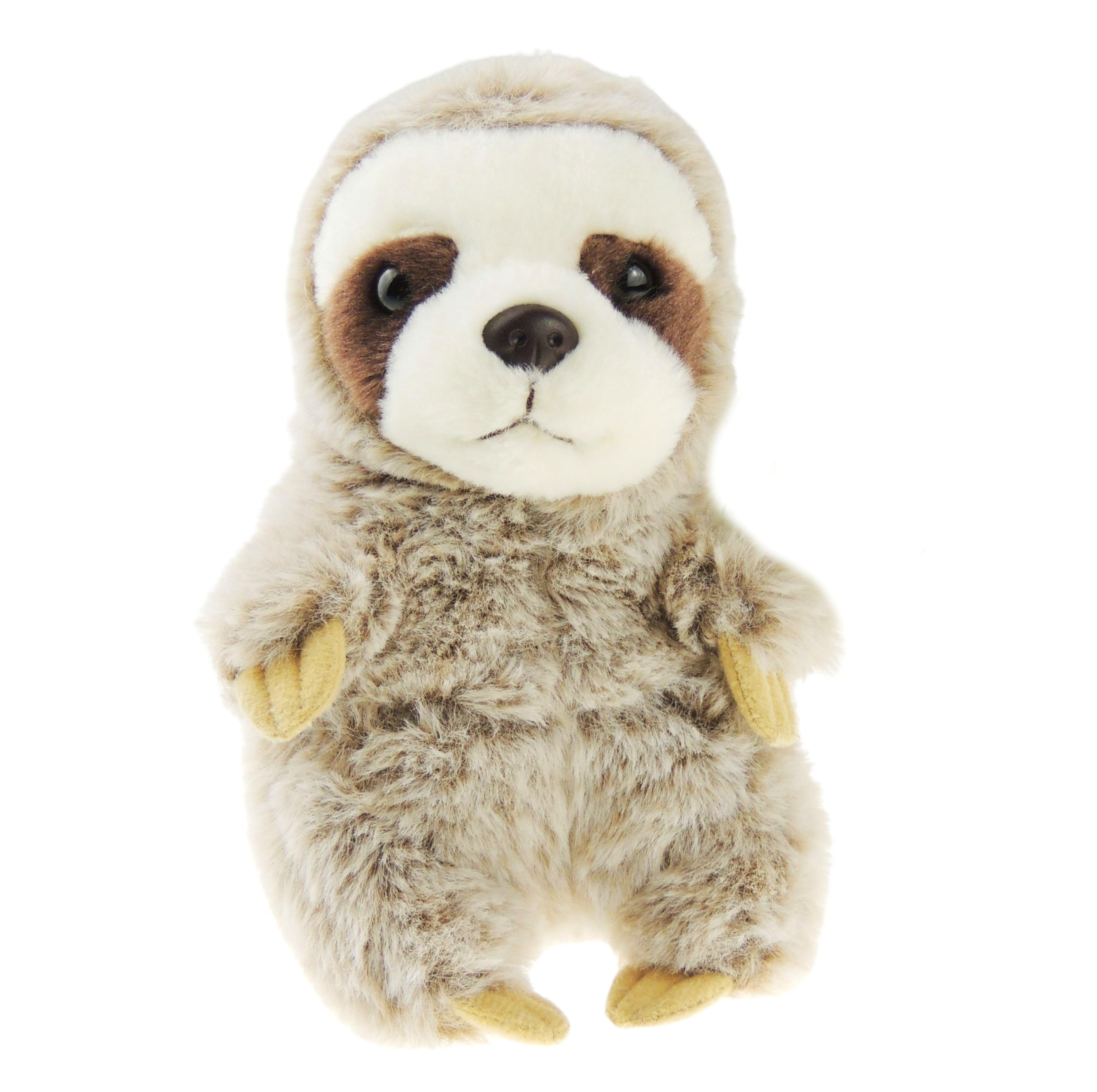 Glamour Girlz Soft Plush Baby Girls Boys Nursery Newborn Essentials Infants Toddlers Kids Stuffed Animal Soft Plush Toy Cuddle Snuggle Eco Friendly Jungle Sloth