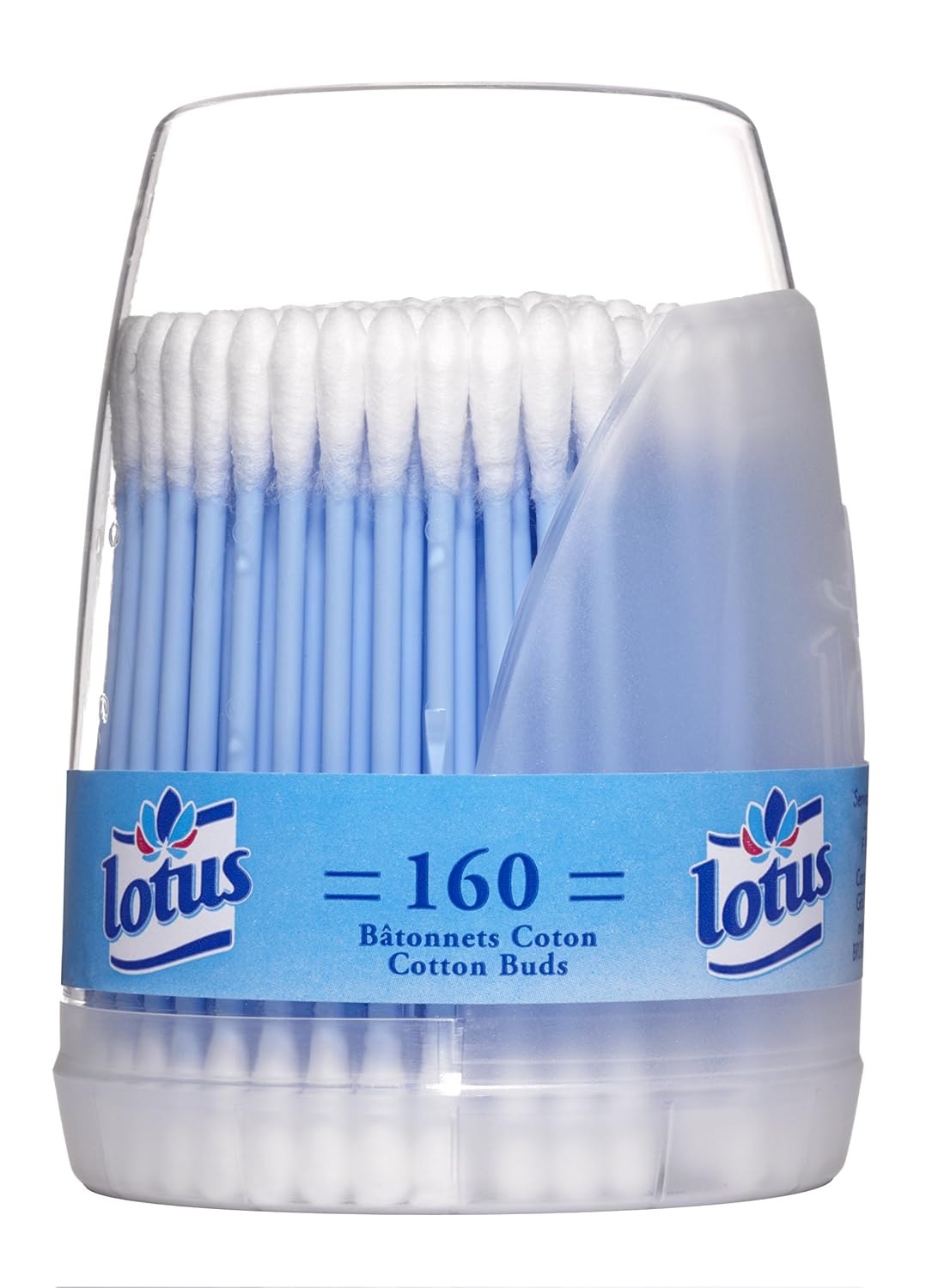 Arredaboi Org Br Boite De Coton Tige Lot De 4 Boites De 160 Cotons Tiges Lotus Cotons Tiges Soin Du Nez Et Des Oreilles