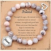 TONY & SANDY Unique Valentines Day Gifts for Her, Mom, Daughter, Wife, Friends, Sister, Aunt - Beaded Bracelets Women Teen Girls Gifts Jewelry on Birthday Graduation Easter