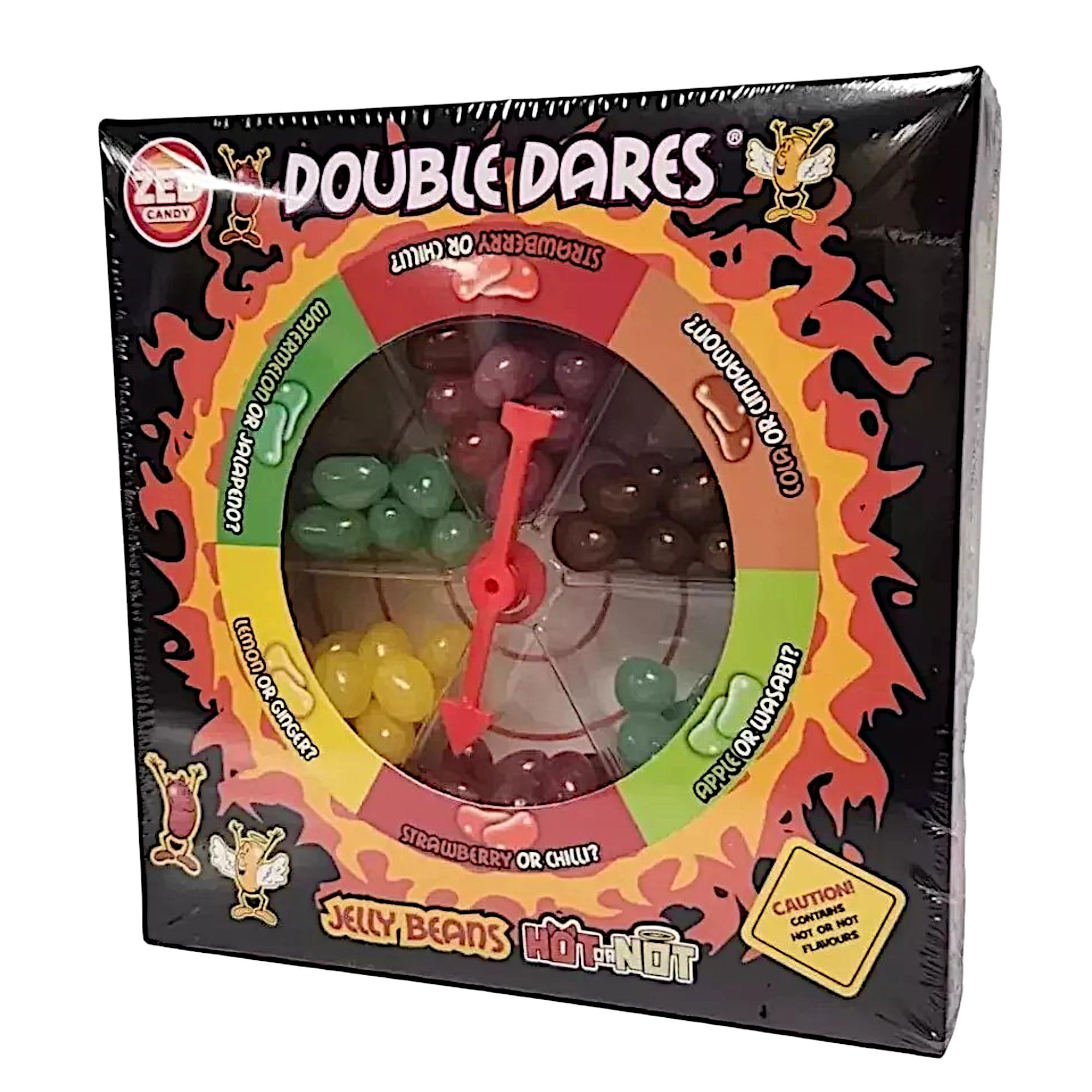 Double Dares Chilli Jelly Beans Roulette Zed Candy Chilly Challenge Sweets Fun Game Gift 120g