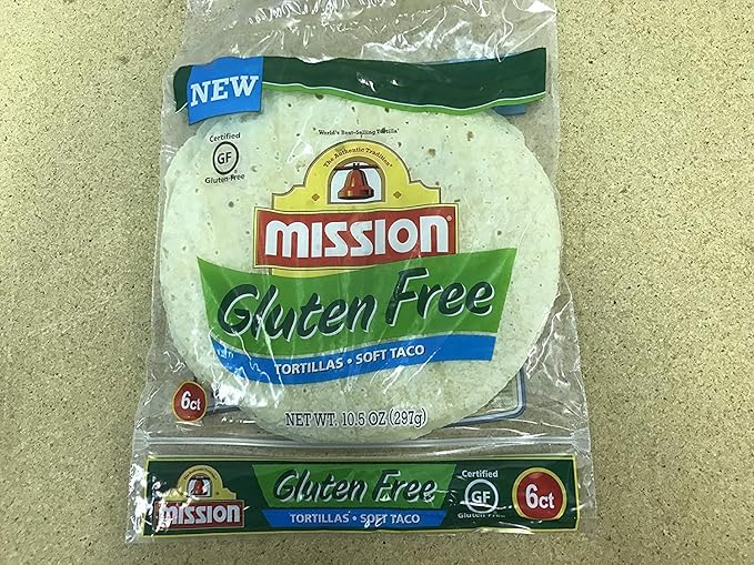 Mission Gluten Free Soft Taco Tortillas 10.5 Oz. / 6ct (Pack of 6