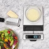 OXO Good Grips 5kg Stainless Steel Food Scale with Digital Display view 2
