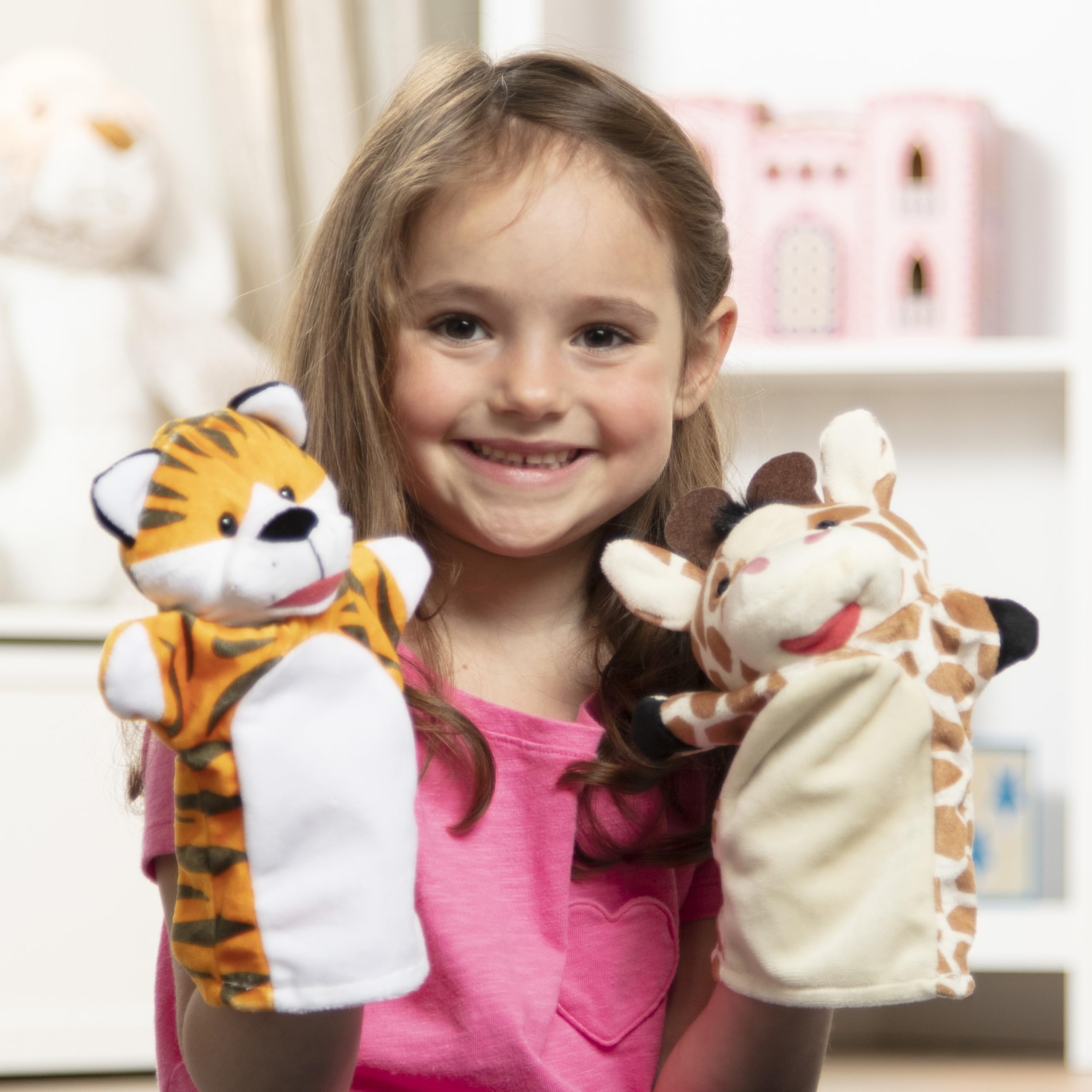 Melissa & Doug Zoo Friends Hand Puppets (FFP)