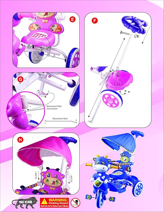 hunny bunny tricycle