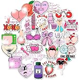 30Pcs Sexy Adults Stickers Dirty, Cool Girl Decal, BDSM Stickers for Women Men, Hot Girl Waterproof Vinyl Decals for Laptop Water Bottles Scrapbook Phone Skateboard Bike Car Luggage
