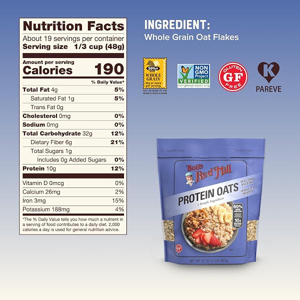 BOB’S RED MILL PROTEIN OATS 32 OZ