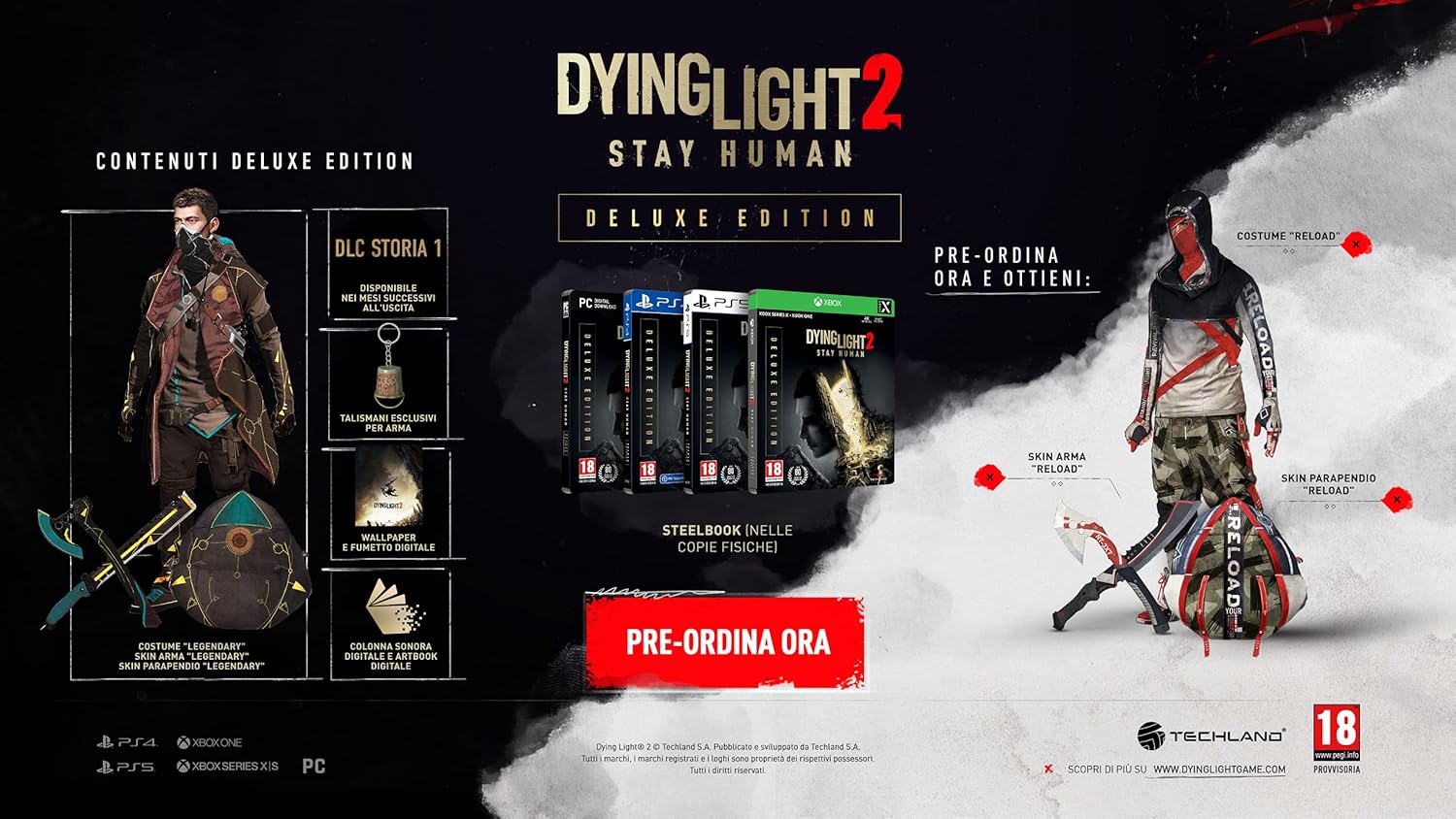 DYING LIGHT 2 PREZZO OFFERTE DELUXE EDITION 