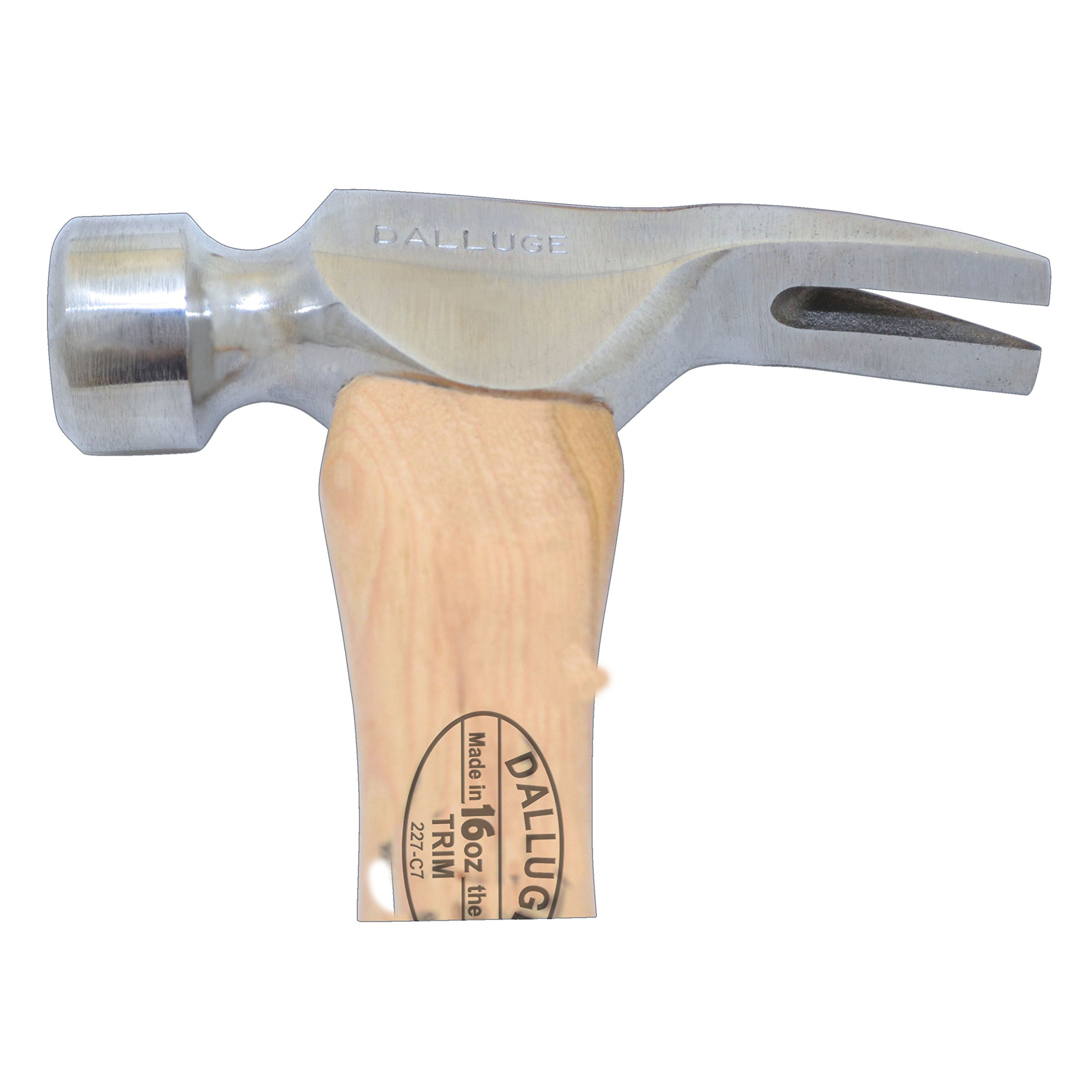 16 Oz 14" Dalluge Trim Hammer Wood Handle 1600 692617830813 eBay