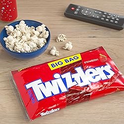TWIZZLERS Twists Strawberry Flavored Licorice