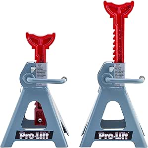 Pro-LifT T-6903D Double Pin Jack Stand - 3 Ton, 1 Pack