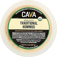 CAVA Organic Traditional Hummus, 8 OZ