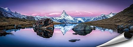 Artbay Poster De Montagne Hd Xxl 1188 X 42 Cm Mont