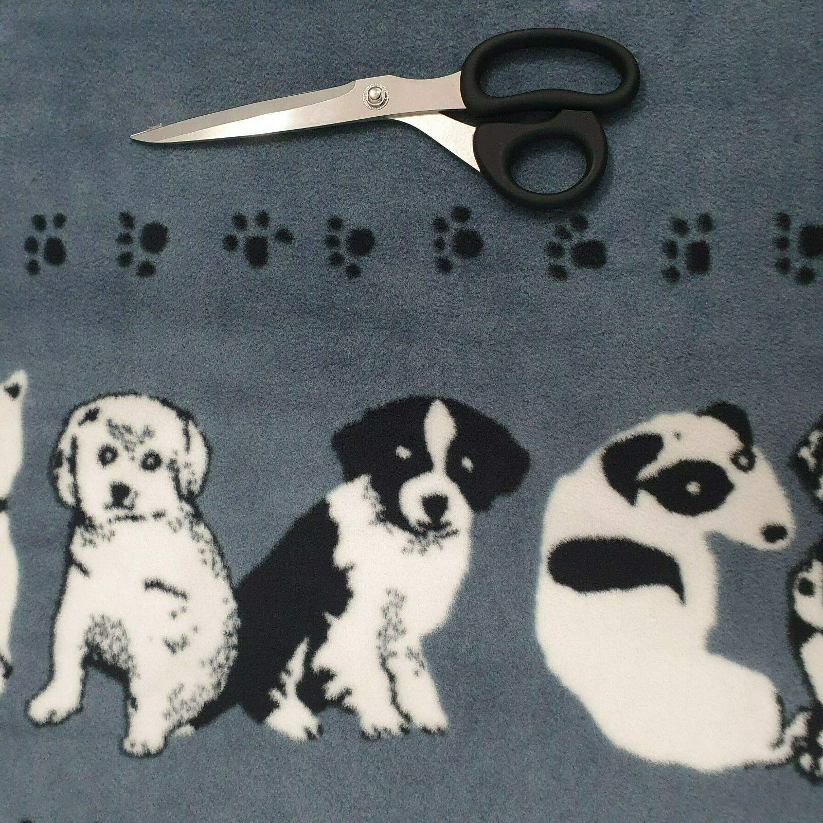 Printed Kid Cuddle Polar Fleece Soft Throw Blanket Anti Pill Fabric Material 58" (Duck Egg) — image 1