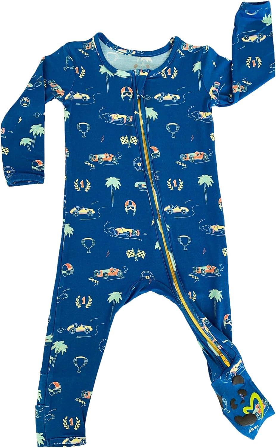 convertible footie pajamas