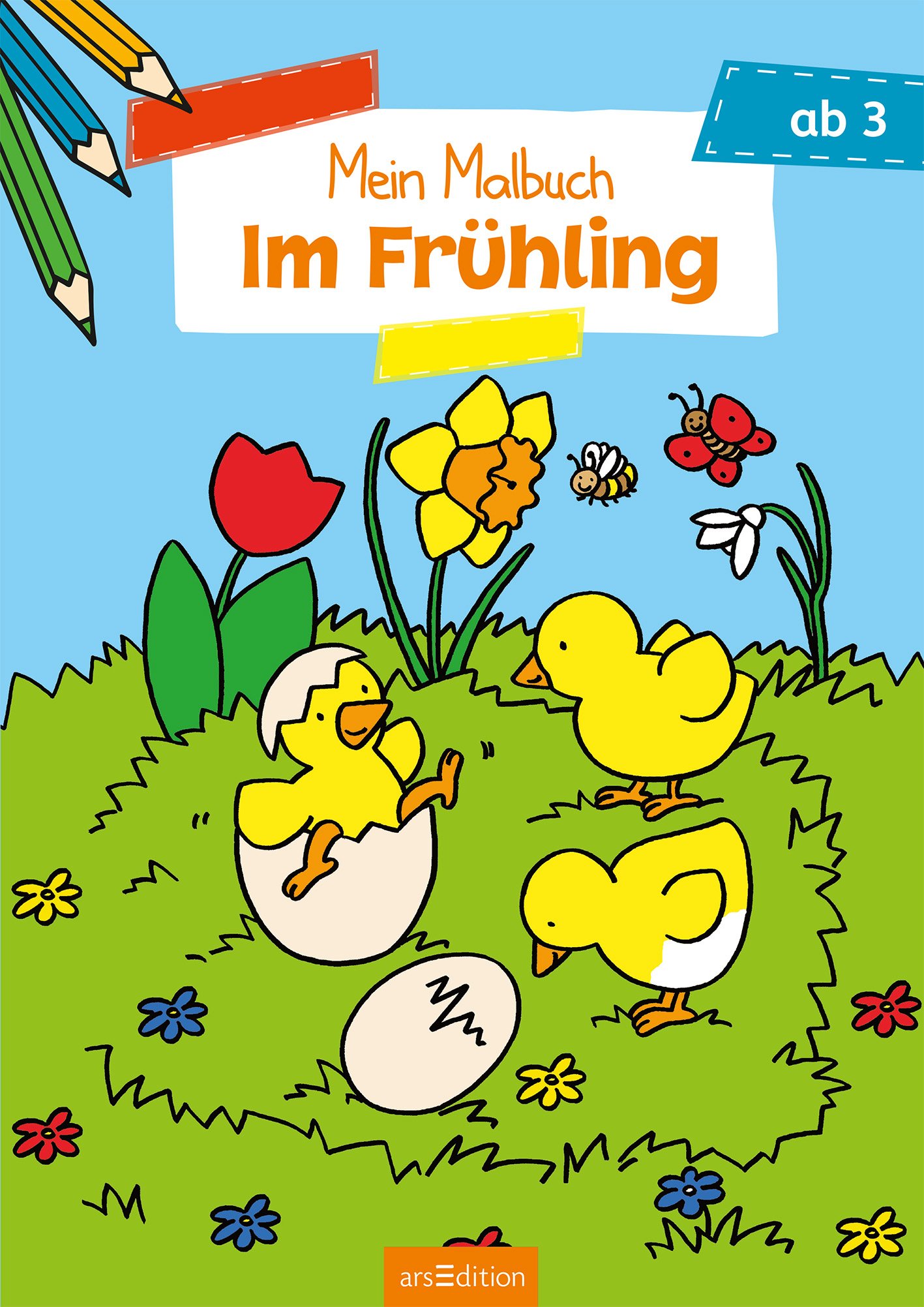 Malbuch Ab 3 Im Fruhling Ve 5 9783845824543 Amazon Com Books