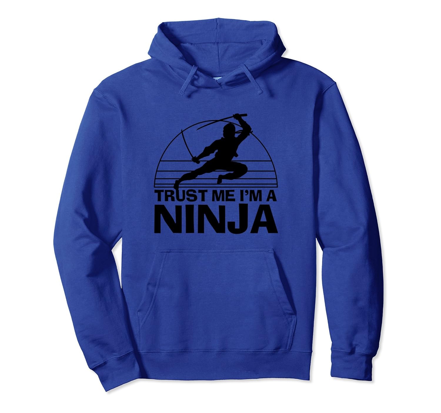 Parkour Trust Me I'm a Ninja Funny Graphic Hoodie-ANZ