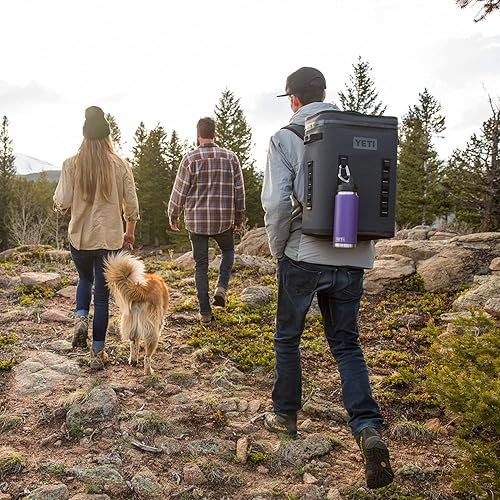 YETI Hopper Backflip 24 Soft Sided Cooler/Backpack, Charcoal in