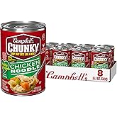 Campbell's Chunky Healthy Request Chicken Noodle Soup, 16.1 oz Can (8 Pack)