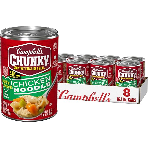 Healthy Choice Chicken With Rice Soup, 15 Ounce Cans, Pack Of 12-461565
