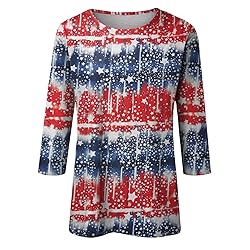 red White and Blue Shirts for Women 4th of Shirts