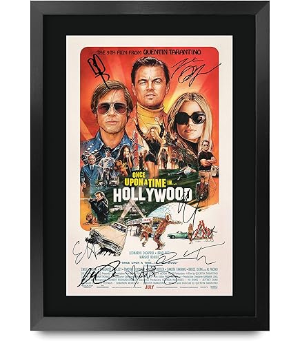 芸術写真 Hollywood Mini Poster Amazon.com: Rick Dalton Leonardo DiCaprio Once Upon A Time In