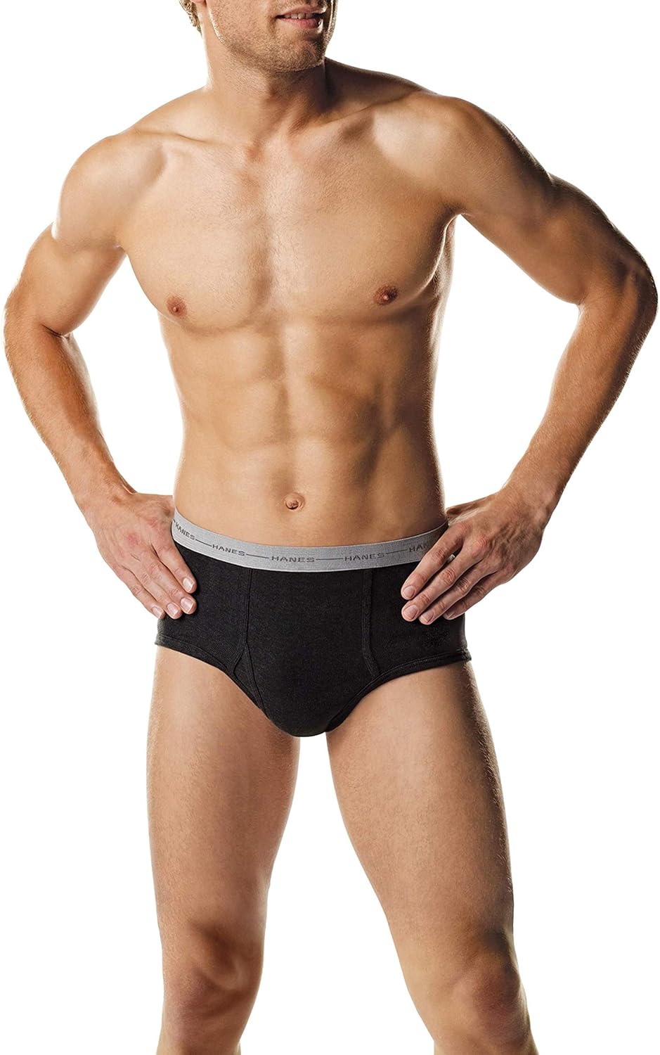 Hanes Men's 6-Pack FreshIQ Tagless Cotton Brief at  Men’s Clothing store: Briefs Underwear