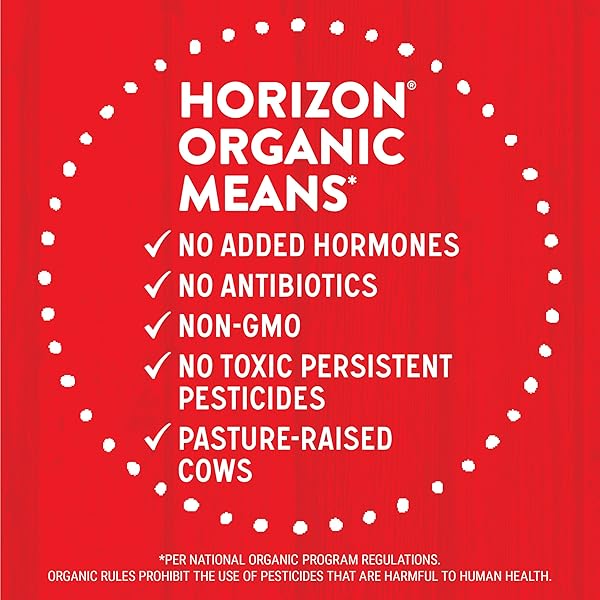 HORIZON ORGANIC SHELF STABLE 1% LOWFAT MILK BOXES, PACK OF 18 – 8G PROTEIN PER SERVING