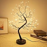 JOINTWIN Bonsai Light, 108L Fairy Lights Lamp for Room Decor, DIY Black Branch LED Artificial Lighted Tree, USB & Battery Operated for Holiday Decorations, Gift Ideas (Warm White)