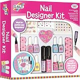 Galt Nail Designer Kit Kids Craft Set with 8 Varieties and 2 Pens view 1