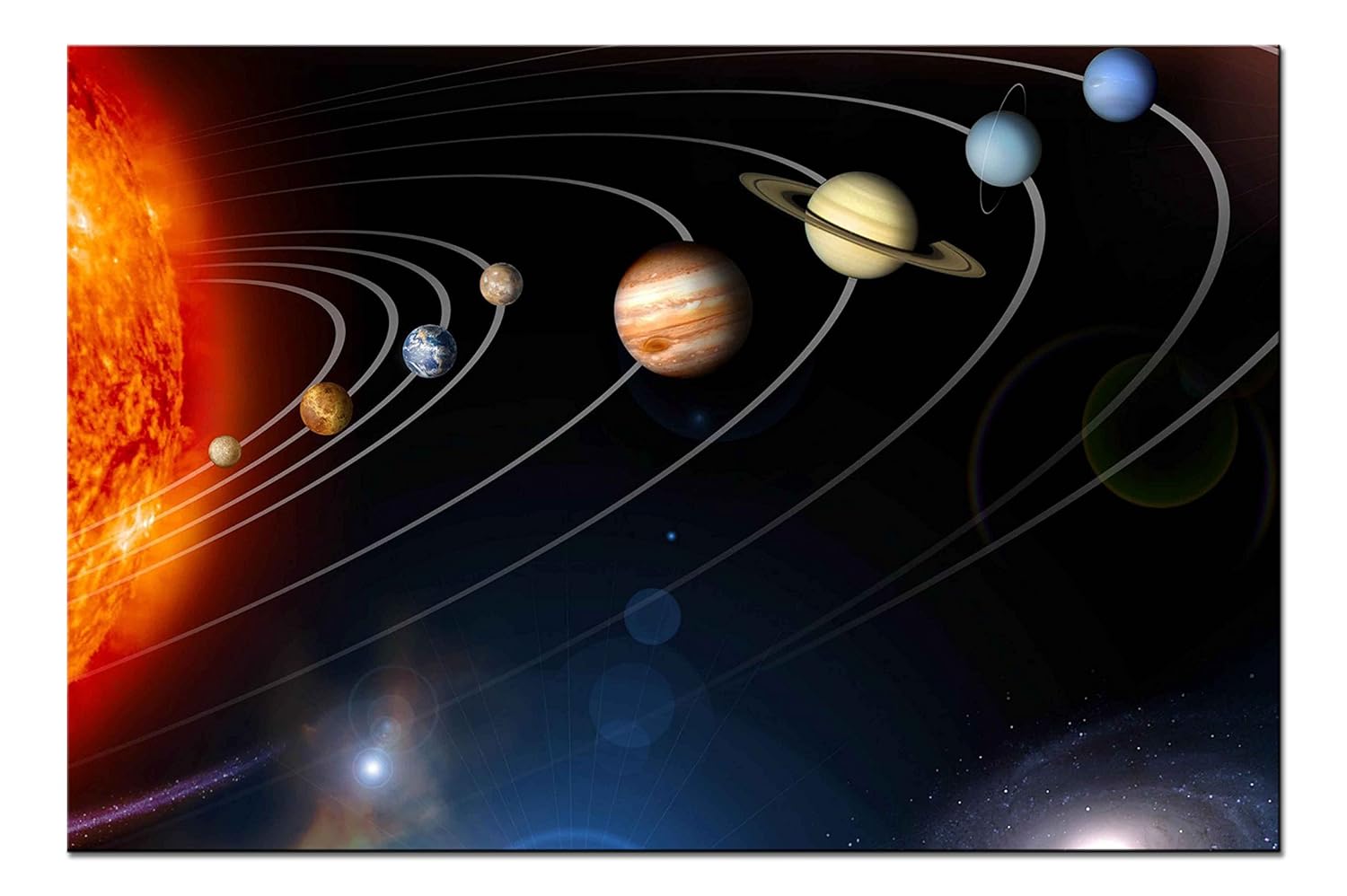 Amazoncom Smartwallart Space Landscape Paintings Wall