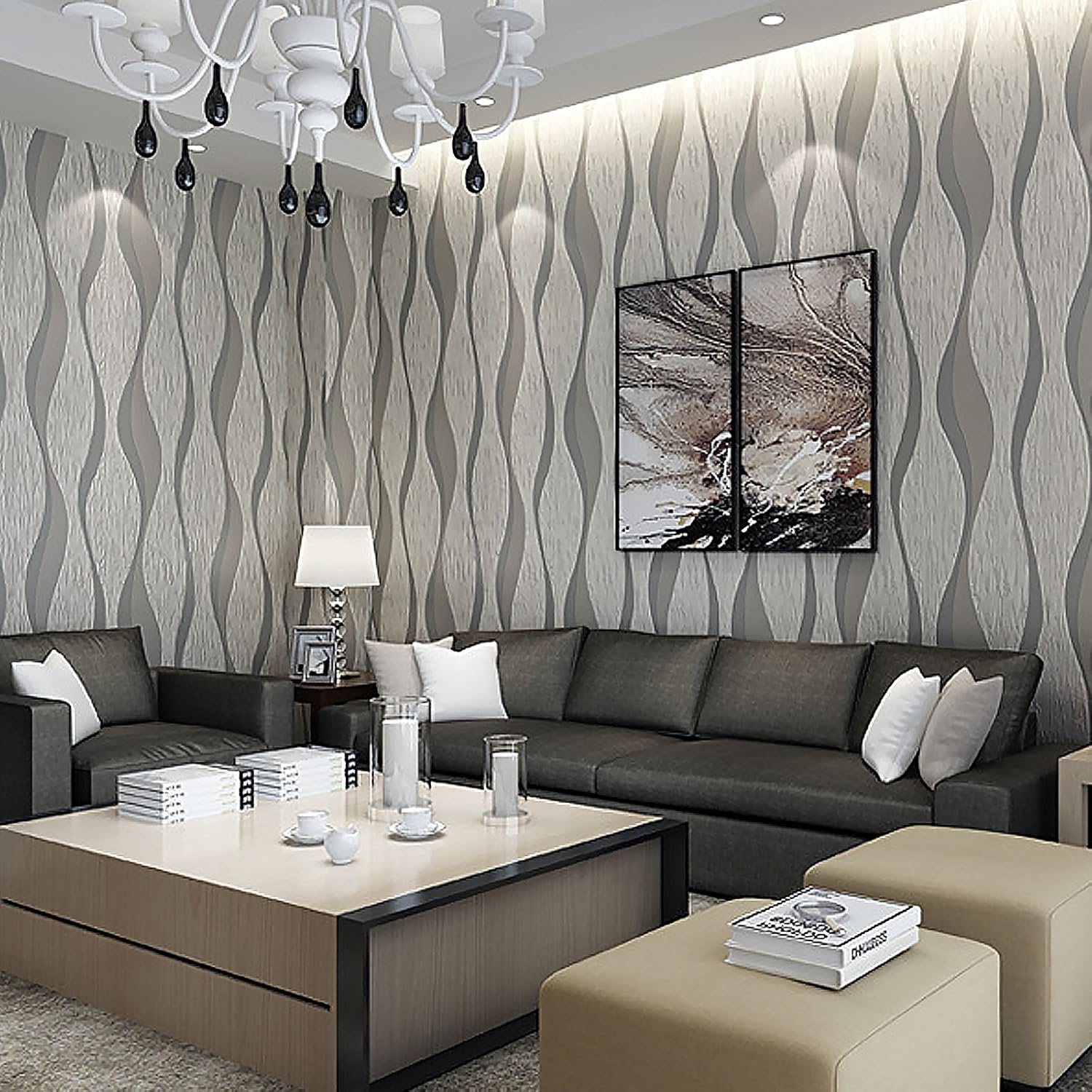 Kendalfloral Com Multiware Papier Peint Pierre Brique 3d Pour Chambre Salon Brique Gris Peintures Outils Et Traitement Des Murs Papiers Peints