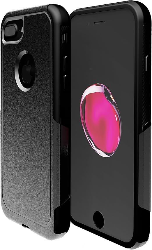 Amazon Com Iphone 7 Plus Case Toughbox Commute Series Shockproof Slim Rugged For Apple Iphone 7 Plus Case Fits Otterbox Defender Commuter Series Clip
