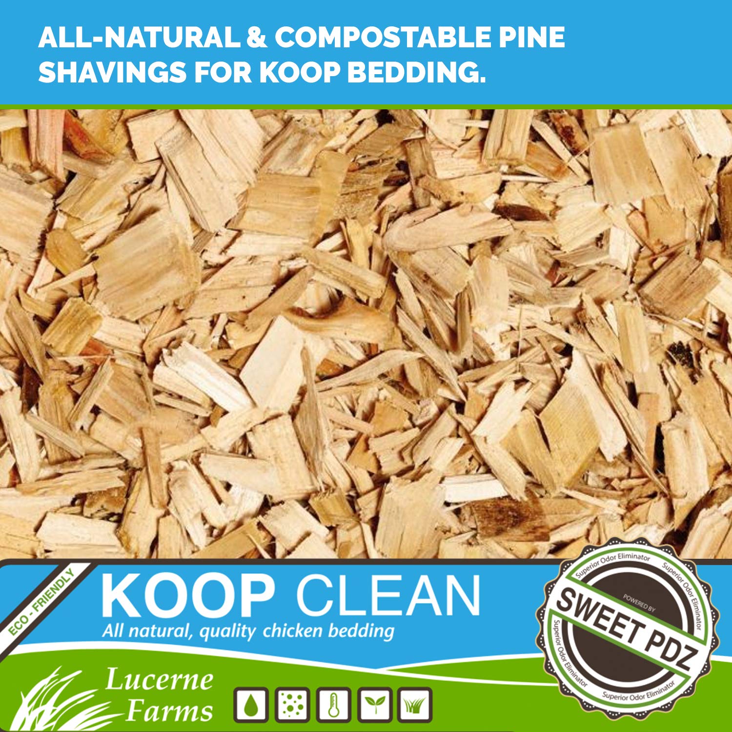 factory direct Lucerne Farms Inc. Koop Clean Chicken 