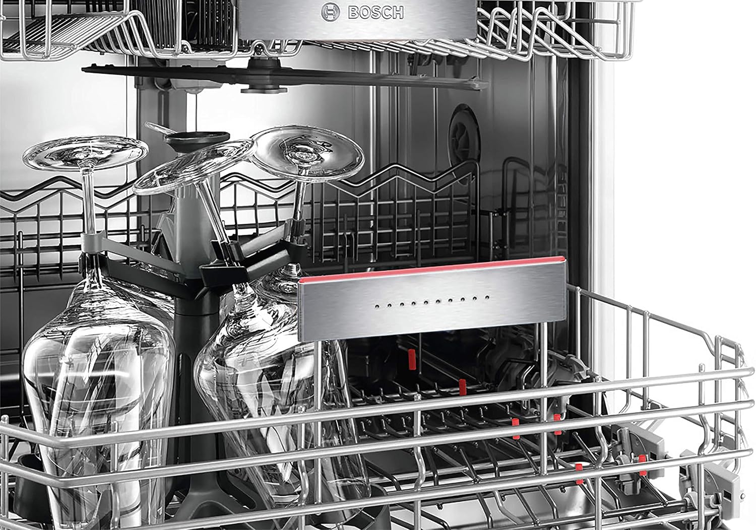 Bosch SMZ5300 dishwasher glass holder for VarioFlexPlus or VarioFlex basket system, Grey - Image 3