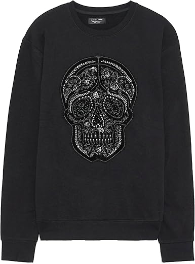 Zara skull sweater Clearance