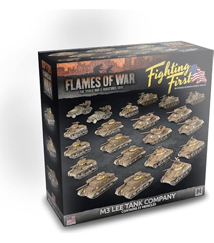 Battlefront FoW WWII USA 15mm 2ª Divisione Corazzata Dadi E Set Di