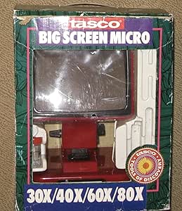 Amazon.com: 1997 Tasco Sales, Tasco Red Colored Big Screen Micro Big