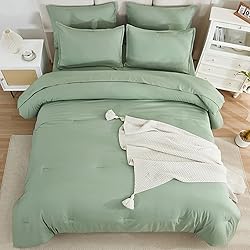 Litanika Oversized King Comforter Sets Sage Green