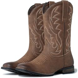 Bottes Cowboy Western Nine West En Daim Marron - Pointure US 7 - Occasion - Fermeture Zip