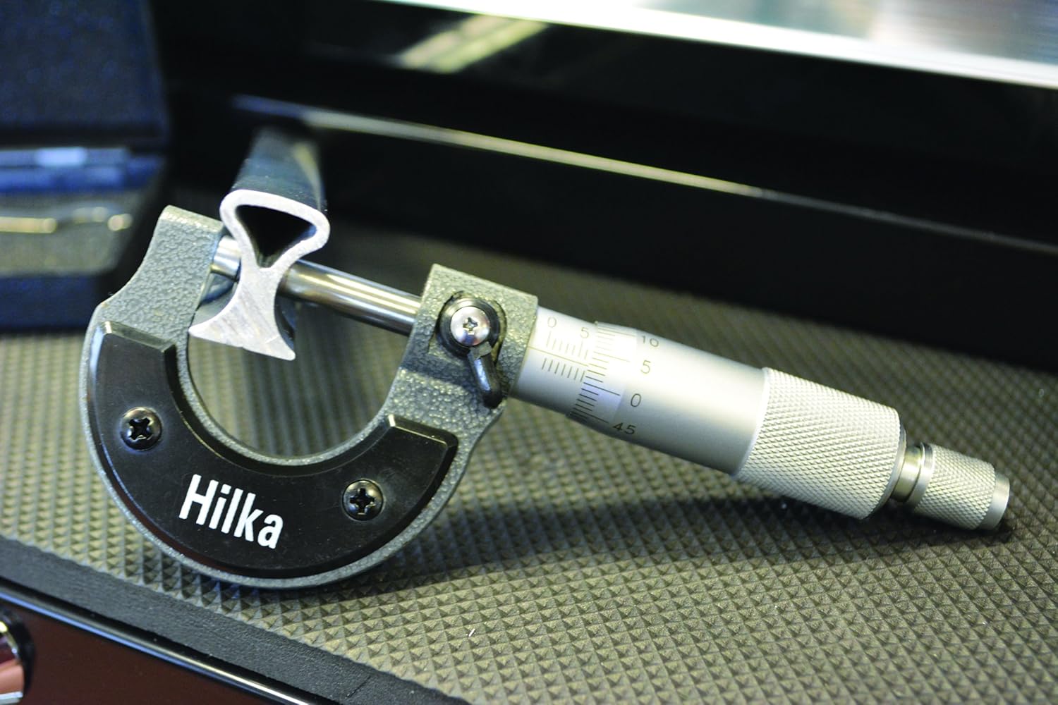 Hilka 76991900 Pro Craft Micrometer, Multicolor, Silver, Standard - Image 4