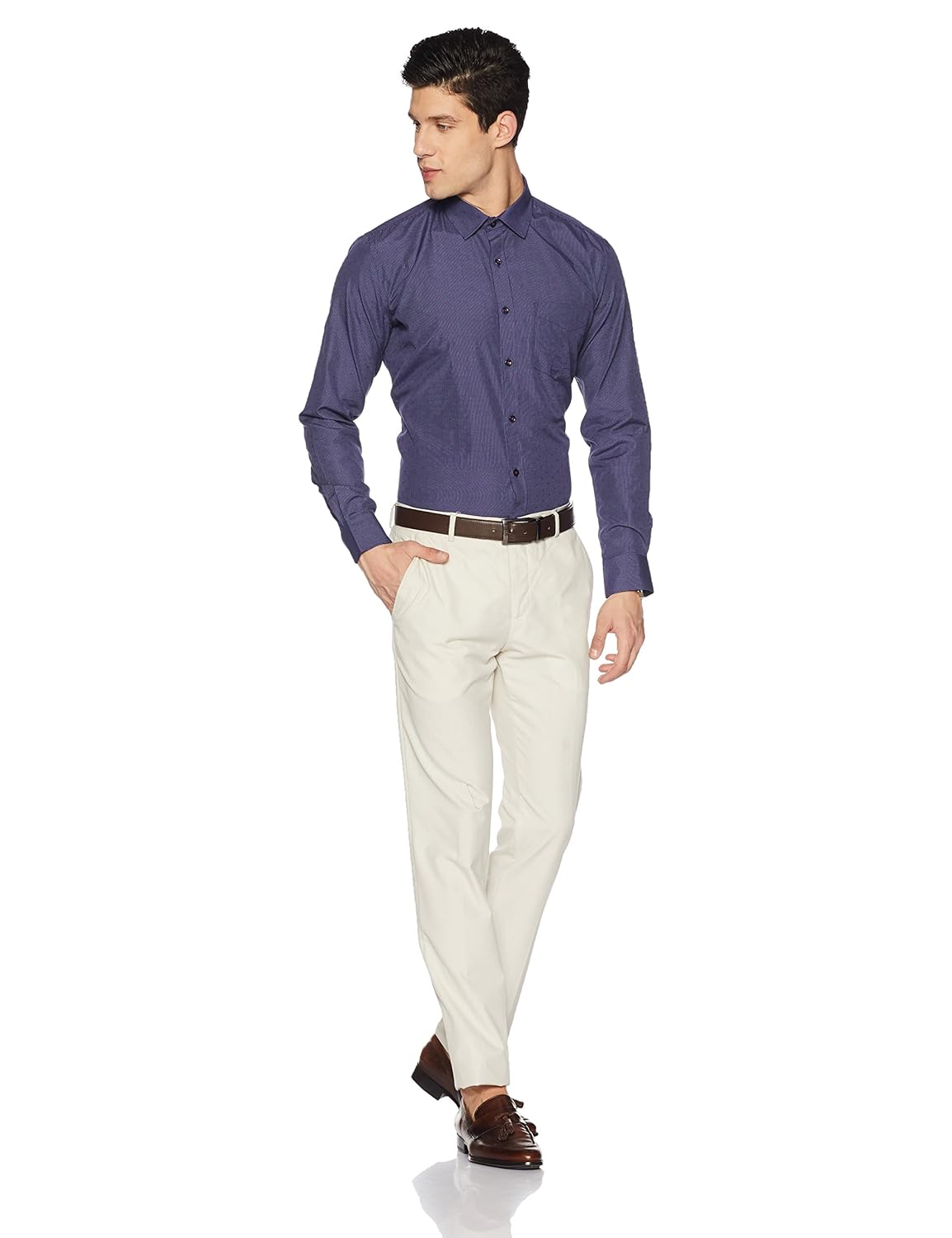 symbol amazon brand men's formal shirt