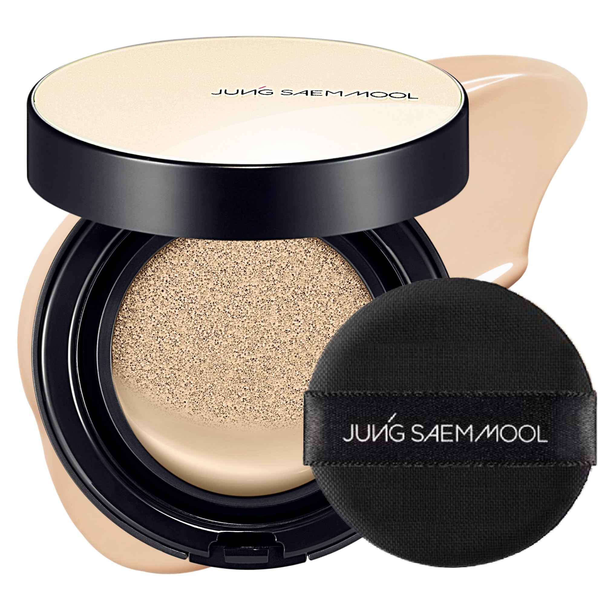 Photo 1 of [JUNGSAEMMOOL OFFICIAL] Essential Skin Nuder Cushion (04 N Light) | Refill not Included | Natural Finish | SPF50 Broad Spectrum | Korean Makeup Artist Brand | Foundation Makeup