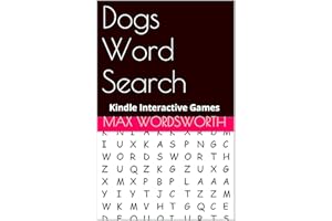 Dogs Word Search: Kindle Interactive Games (Kindle Pop-Up Text Word Search Book 1)
