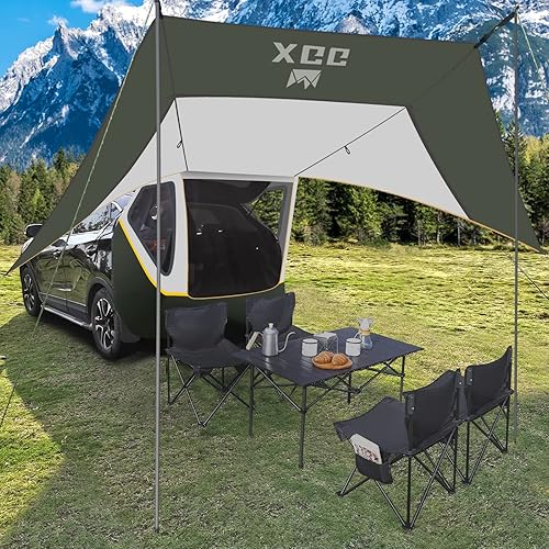 SUV Tent Car Tents for Camping, Waterproof Vehicle Awning with