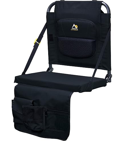 Amazon.com : GCI Outdoor BleacherBack Lumbar Stadium Chair With