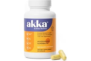 AKKA Premium Liver Cleanse Detox & Repair Superbiotic: Liver Detox, Regeneration, & Restoration Liver Support Supplement with Bioavailable Pasteurized Akkermansia | Vitality | Metabolism | Immunity